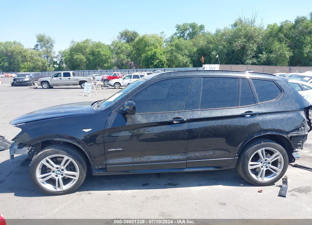 2014 BMW X3 XDRIVE35I VIN: 5UXWX7C54E0E76315