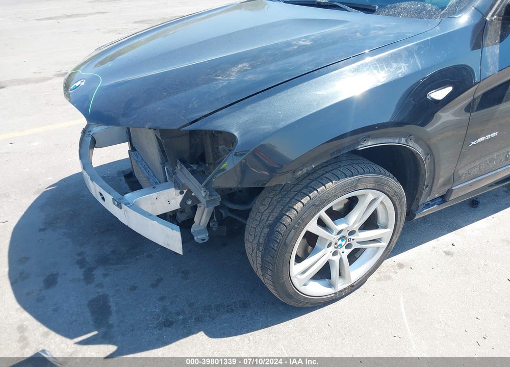 2014 BMW X3 XDRIVE35I VIN: 5UXWX7C54E0E76315