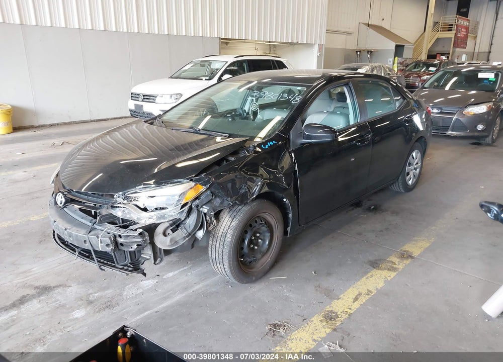 2016 TOYOTA COROLLA LE VIN: 2T1BURHE7GC535022