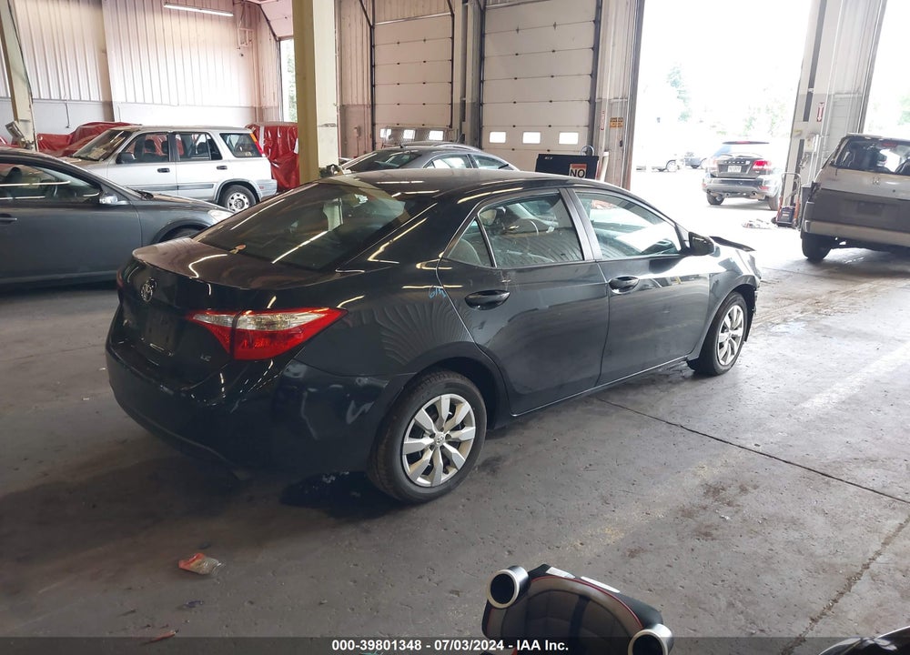 2016 TOYOTA COROLLA LE VIN: 2T1BURHE7GC535022