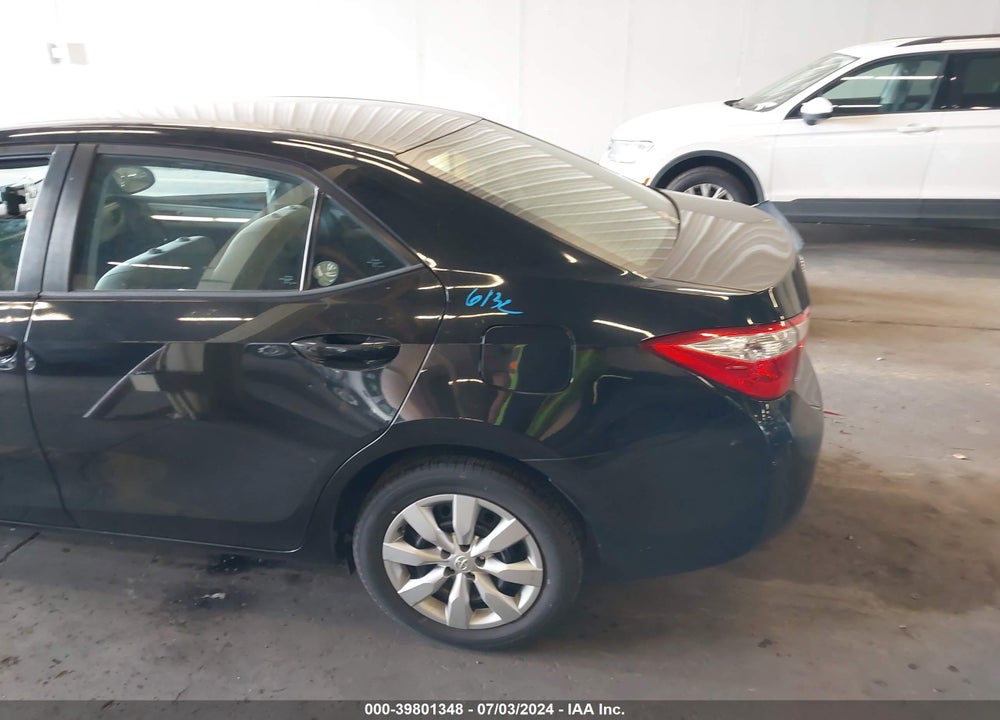 2016 TOYOTA COROLLA LE VIN: 2T1BURHE7GC535022