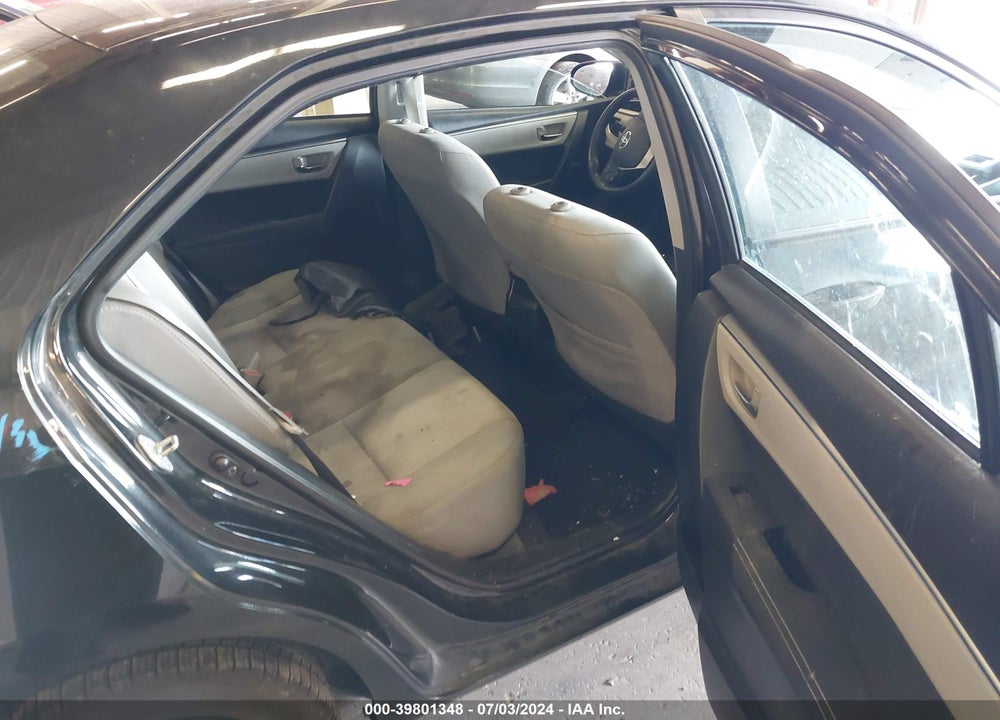 2016 TOYOTA COROLLA LE VIN: 2T1BURHE7GC535022