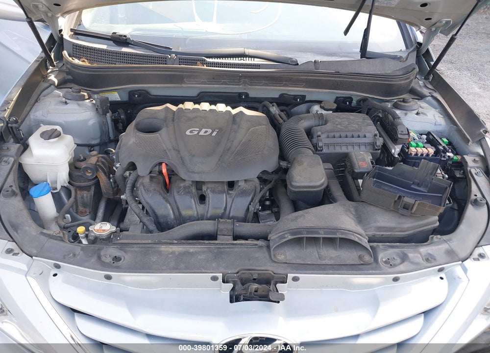 2013 HYUNDAI SONATA GLS VIN: 5NPEB4ACXDH776497