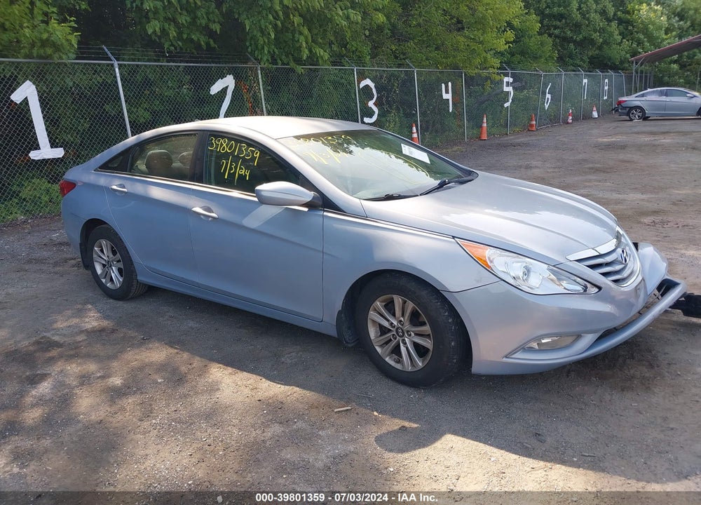 2013 HYUNDAI SONATA GLS VIN: 5NPEB4ACXDH776497