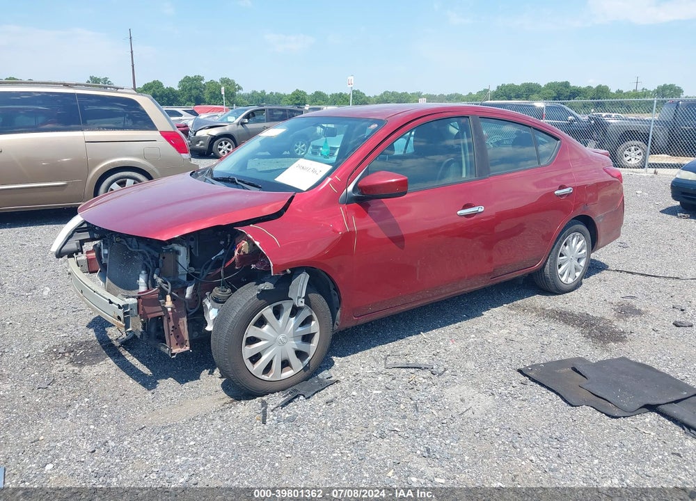2018 NISSAN VERSA 1.6 SV VIN: 3N1CN7AP9JL851725