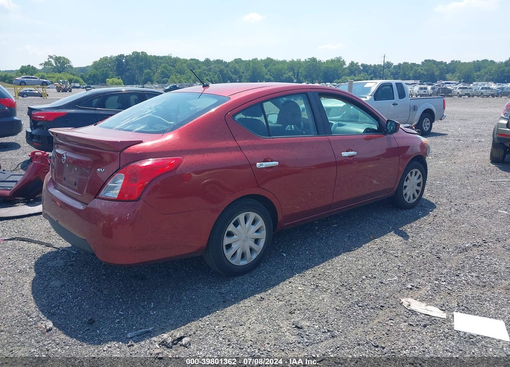 2018 NISSAN VERSA 1.6 SV VIN: 3N1CN7AP9JL851725
