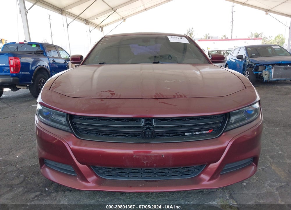 2018 DODGE CHARGER SXT RWD VIN: 2C3CDXBG9JH179435