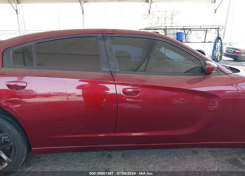 2018 DODGE CHARGER SXT RWD VIN: 2C3CDXBG9JH179435