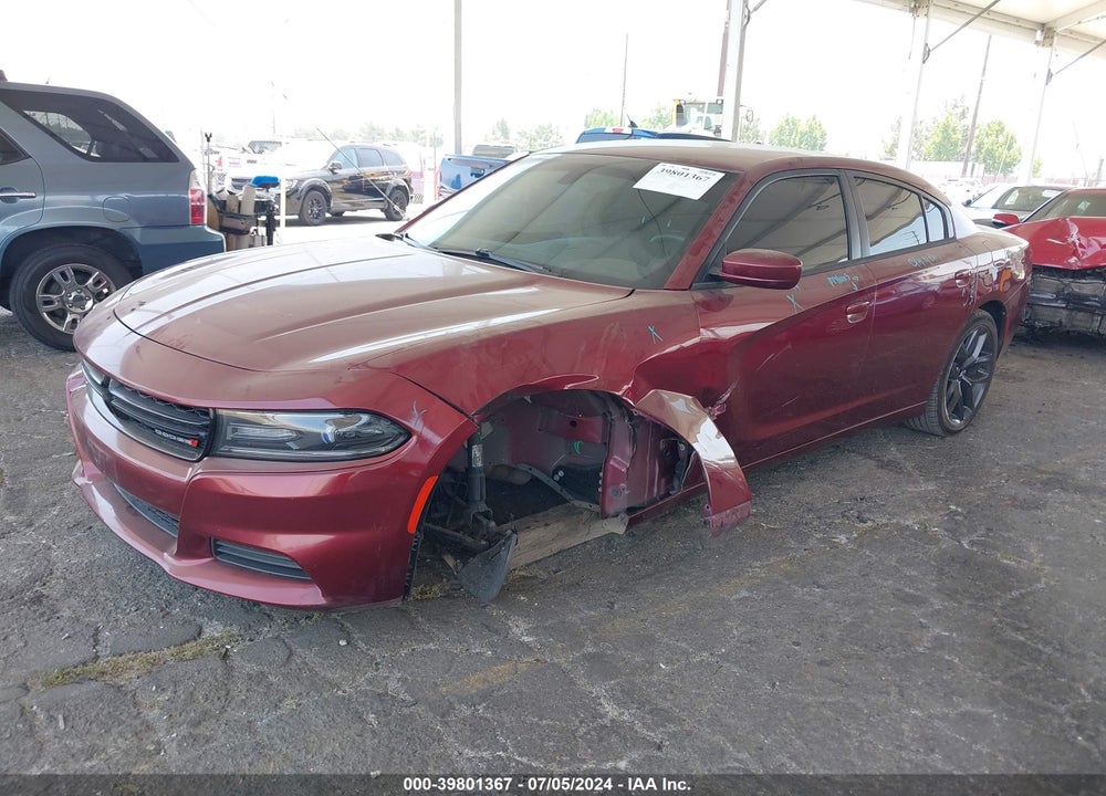2018 DODGE CHARGER SXT RWD VIN: 2C3CDXBG9JH179435