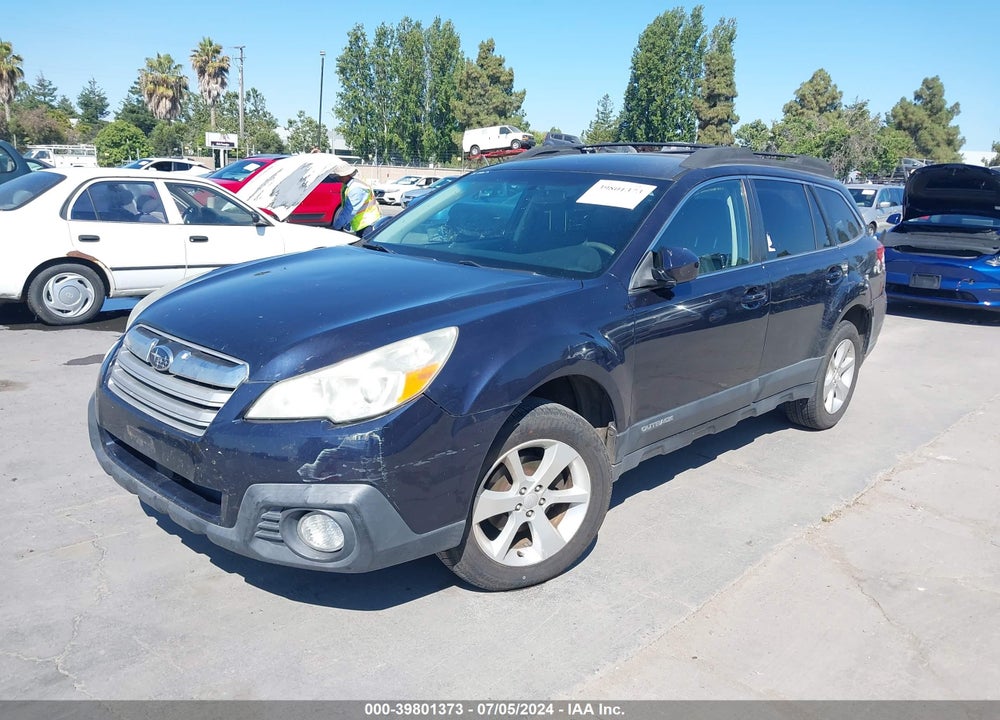 2013 SUBARU OUTBACK 2.5I PREMIUM VIN: 4S4BRCBC4D3218725