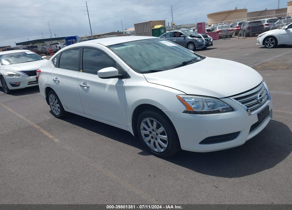 2014 NISSAN SENTRA S VIN: 3N1AB7AP9EL681825