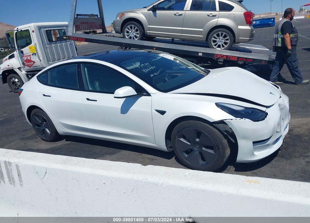 2023 TESLA MODEL 3 REAR-WHEEL DRIVE VIN: 5YJ3E1EA1PF489882