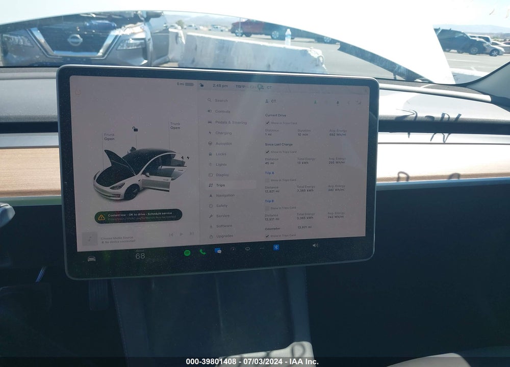 2023 TESLA MODEL 3 REAR-WHEEL DRIVE VIN: 5YJ3E1EA1PF489882