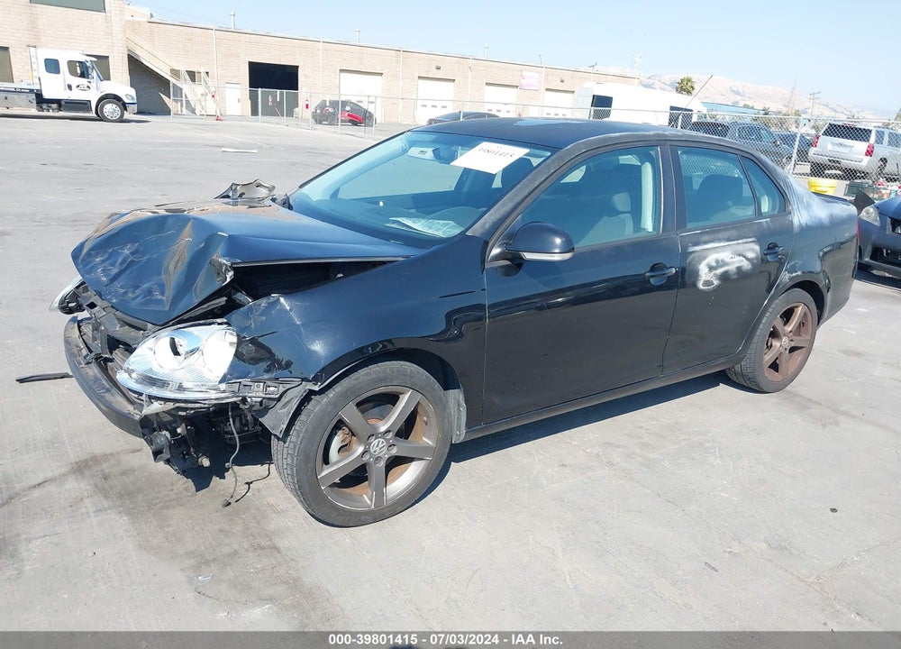 2009 VOLKSWAGEN JETTA S VIN: 3VWJZ71K39M144913