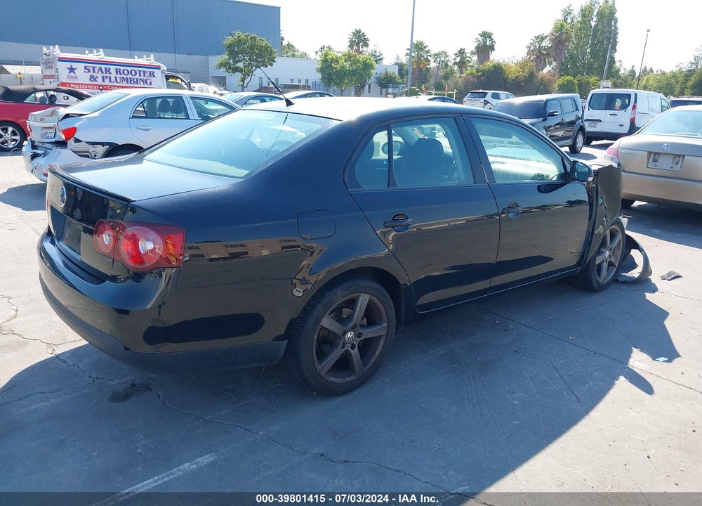 2009 VOLKSWAGEN JETTA S VIN: 3VWJZ71K39M144913