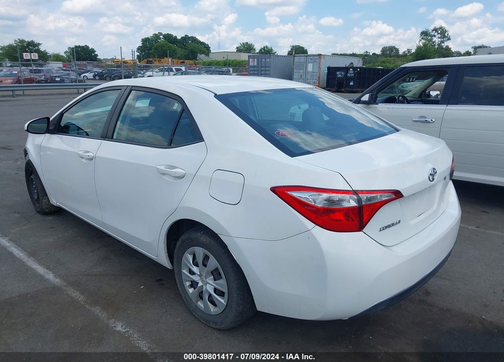 2014 TOYOTA COROLLA L VIN: 5YFBURHE4EP140566