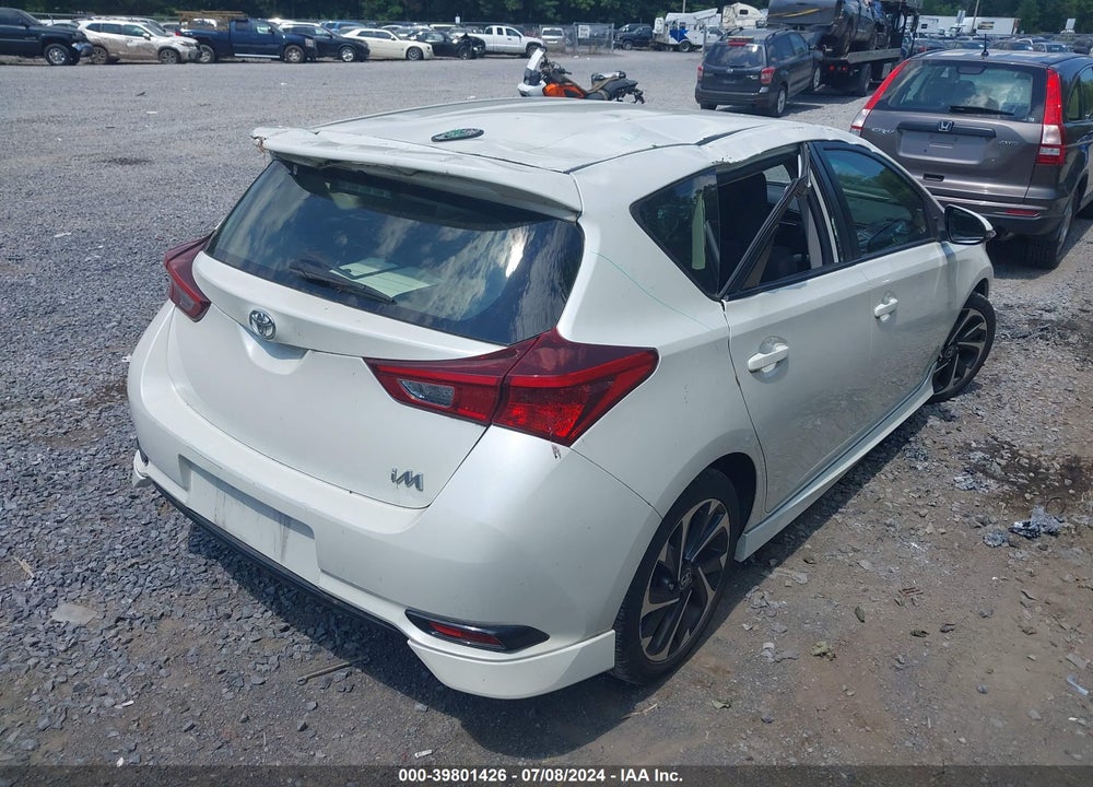 2017 TOYOTA COROLLA IM VIN: JTNKARJE8HJ549290