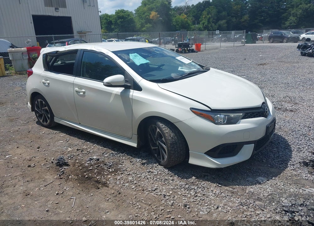 2017 TOYOTA COROLLA IM VIN: JTNKARJE8HJ549290