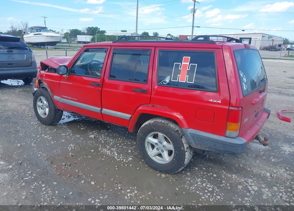 2001 JEEP CHEROKEE SPORT VIN: 1J4FF48S61L564459