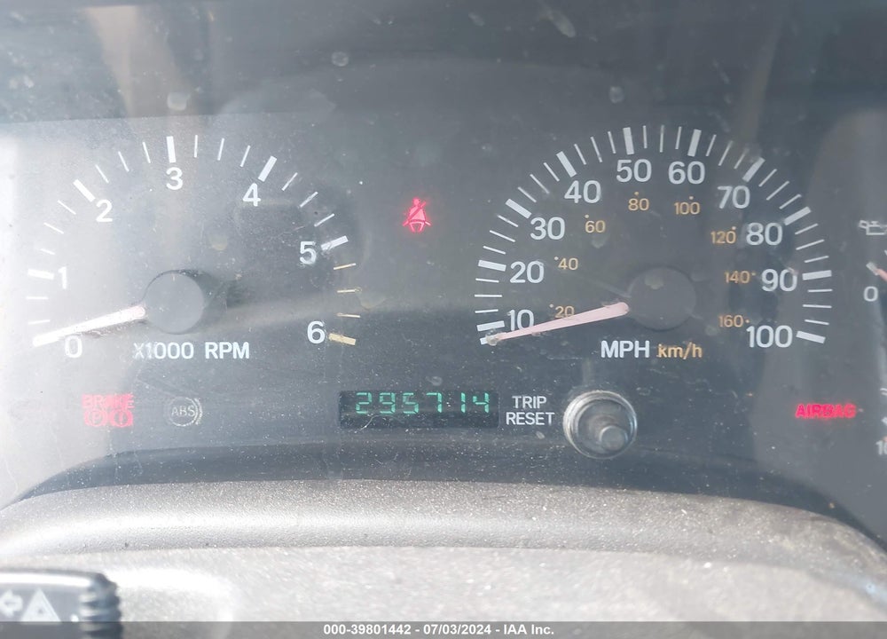 2001 JEEP CHEROKEE SPORT VIN: 1J4FF48S61L564459