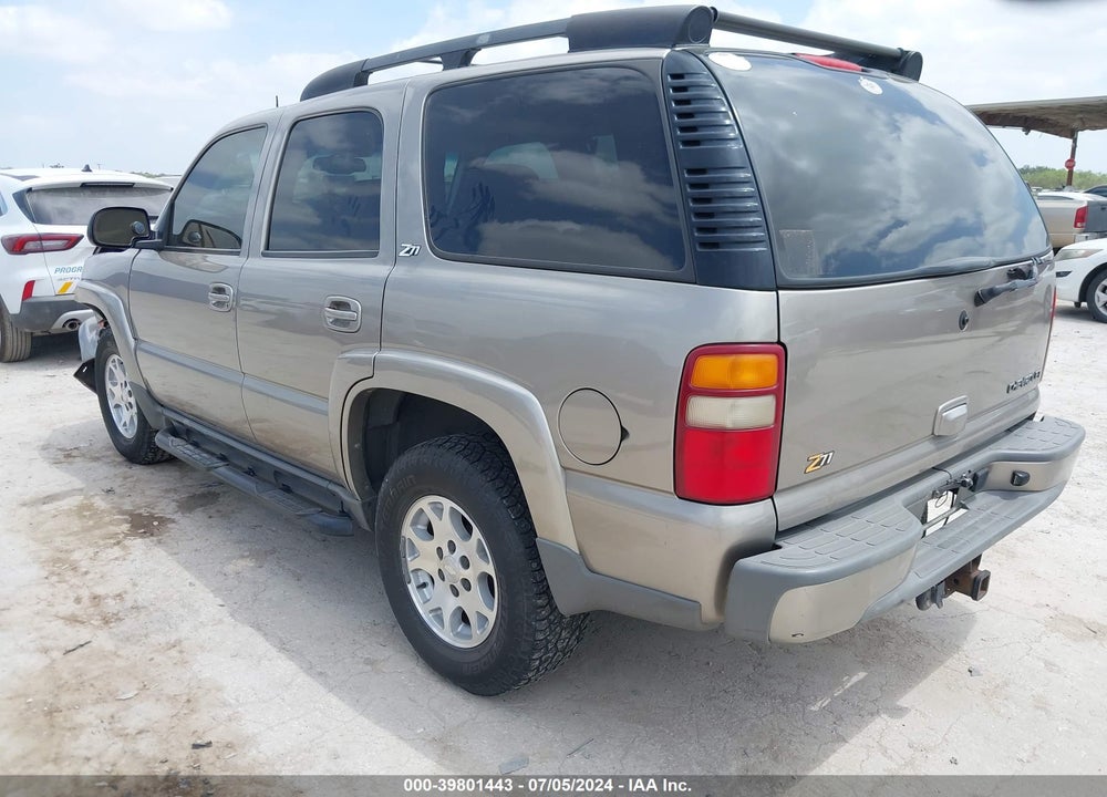 2003 CHEVROLET TAHOE Z71 VIN: 1GNEK13Z43R152208