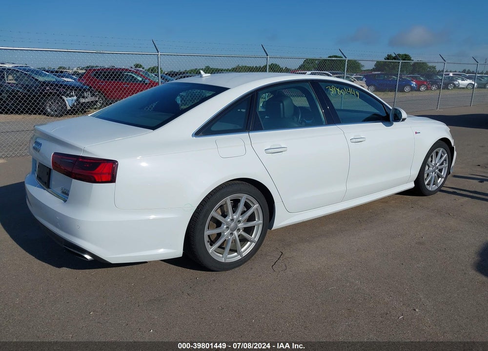 2018 AUDI A6 3.0T PREMIUM VIN: WAUH3AFC8JN078190