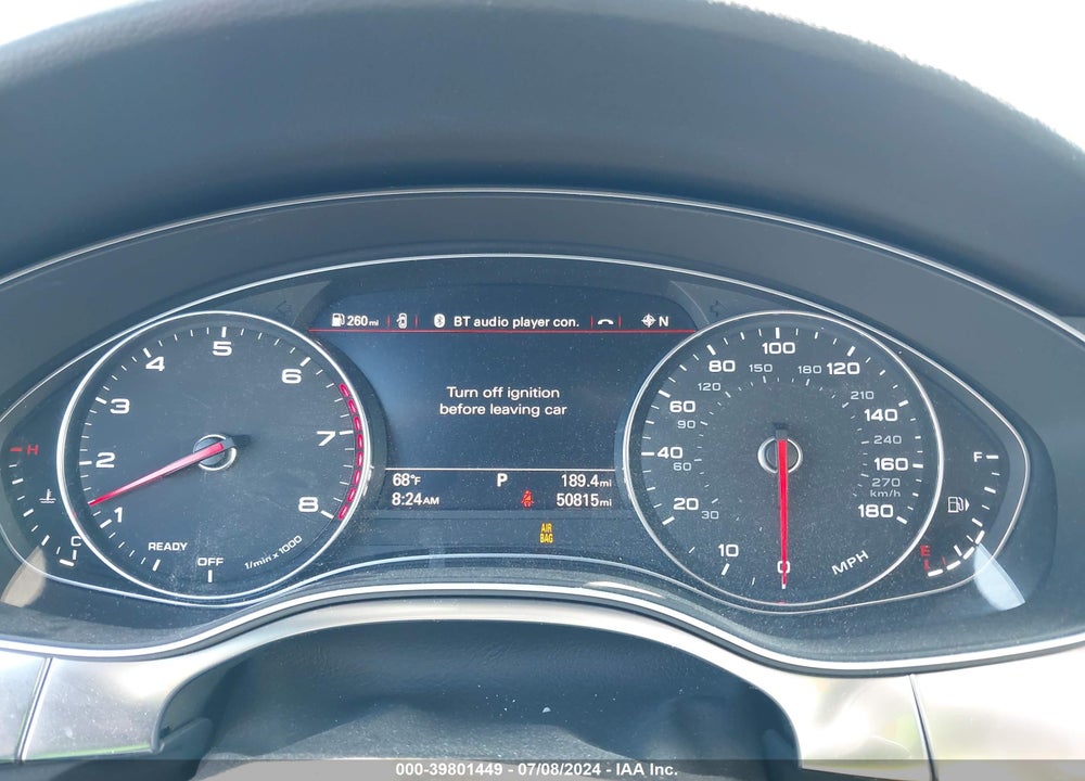 2018 AUDI A6 3.0T PREMIUM VIN: WAUH3AFC8JN078190
