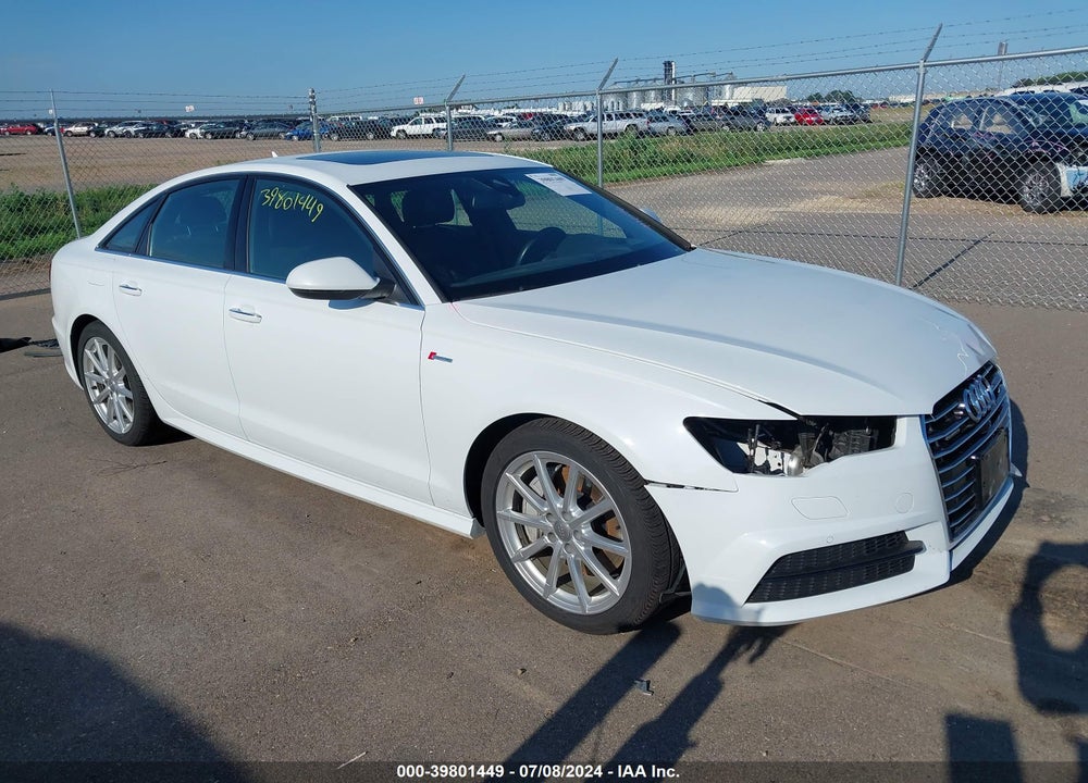 2018 AUDI A6 3.0T PREMIUM VIN: WAUH3AFC8JN078190