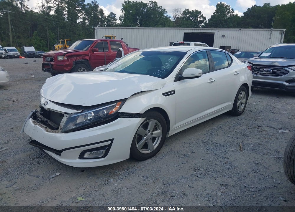 2015 KIA OPTIMA LX VIN: KNAGM4A78F5608606
