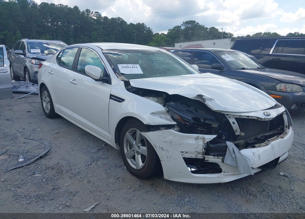 2015 KIA OPTIMA LX VIN: KNAGM4A78F5608606