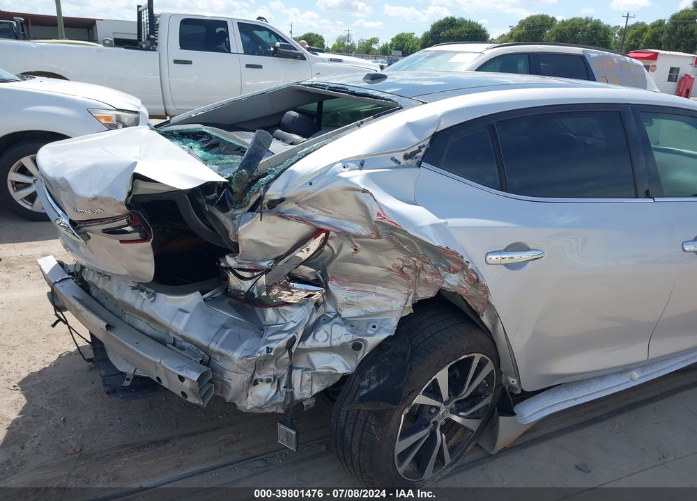 2018 NISSAN MAXIMA 3.5 PLATINUM VIN: 1N4AA6AP0JC404924