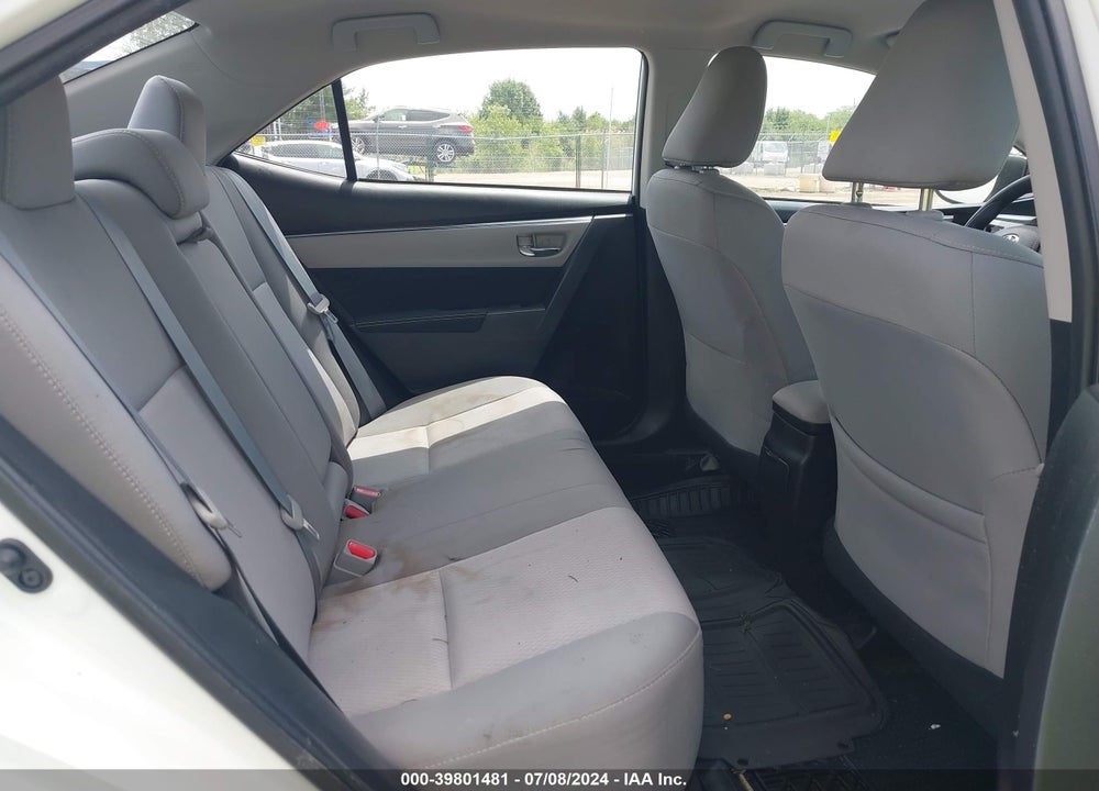 2015 TOYOTA COROLLA LE VIN: 2T1BURHE7FC332873