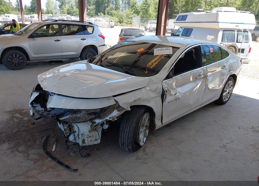 2021 CHEVROLET MALIBU FWD LT VIN: 1G1ZD5ST6MF069805