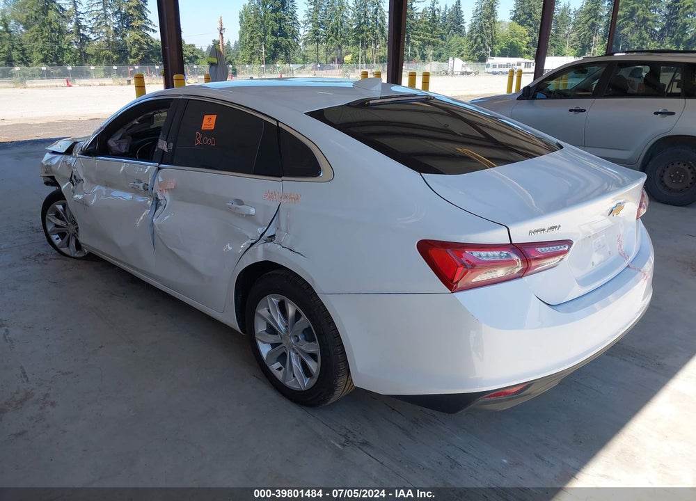 2021 CHEVROLET MALIBU FWD LT VIN: 1G1ZD5ST6MF069805