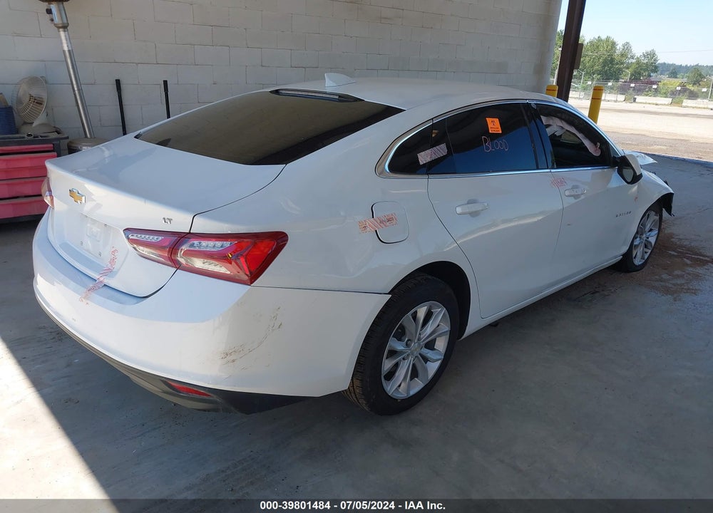2021 CHEVROLET MALIBU FWD LT VIN: 1G1ZD5ST6MF069805