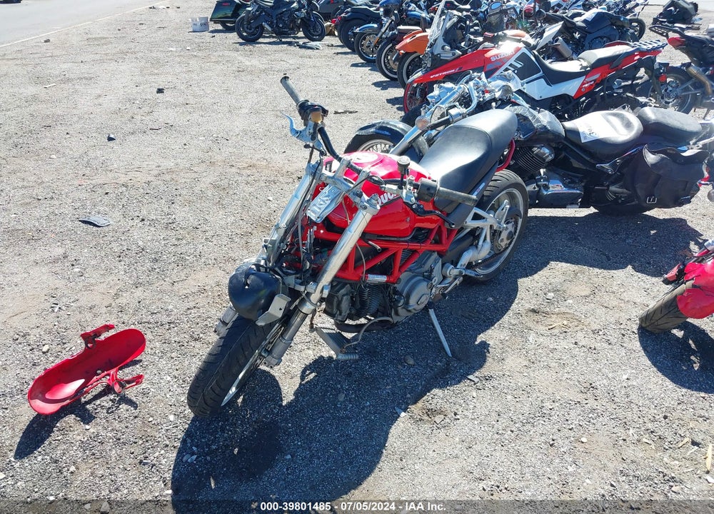 2006 DUCATI MONSTER S2R1000 VIN: ZDM1RABP76B083342