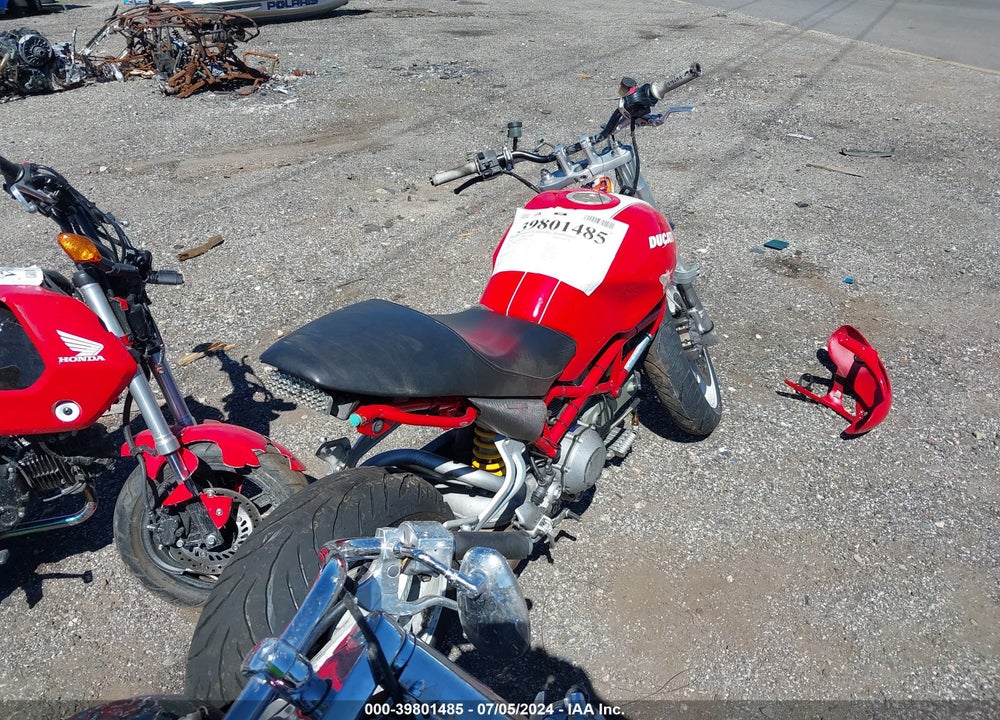 2006 DUCATI MONSTER S2R1000 VIN: ZDM1RABP76B083342