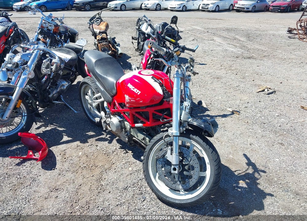 2006 DUCATI MONSTER S2R1000 VIN: ZDM1RABP76B083342