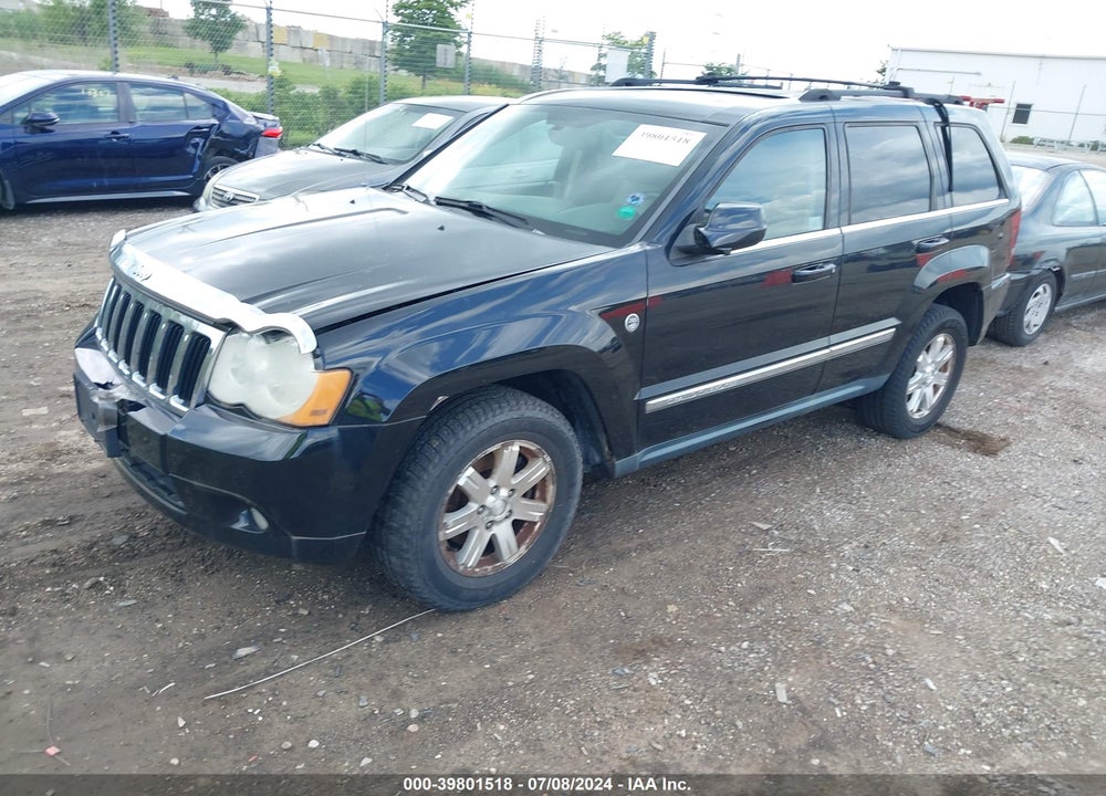 2008 JEEP GRAND CHEROKEE LIMITED VIN: 1J8HR58N98C220553