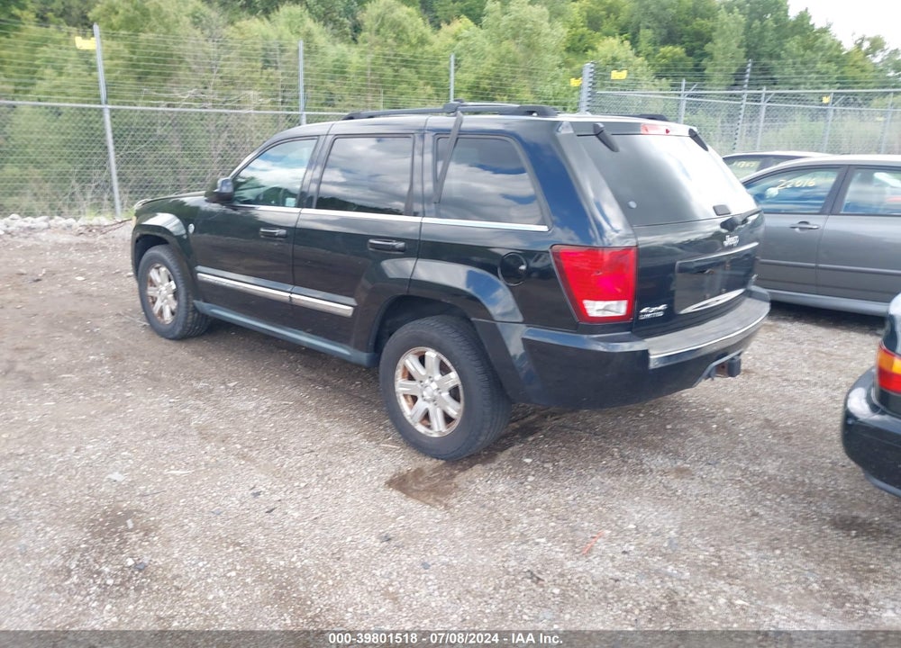 2008 JEEP GRAND CHEROKEE LIMITED VIN: 1J8HR58N98C220553