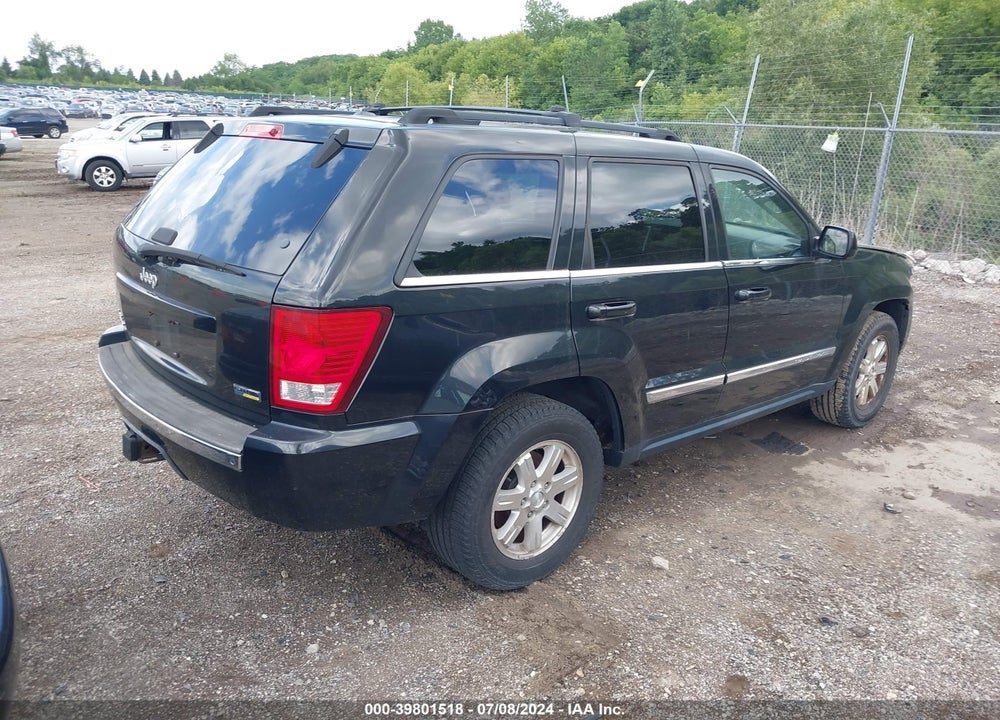 2008 JEEP GRAND CHEROKEE LIMITED VIN: 1J8HR58N98C220553