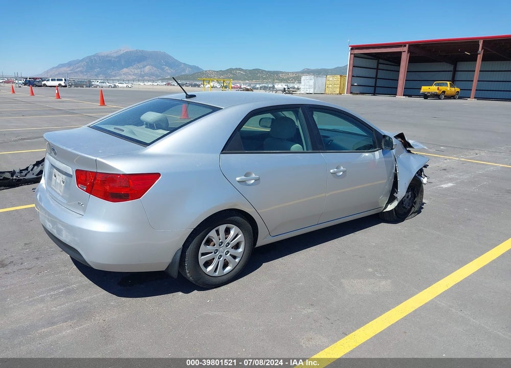2012 KIA FORTE EX VIN: KNAFU4A29C5493381