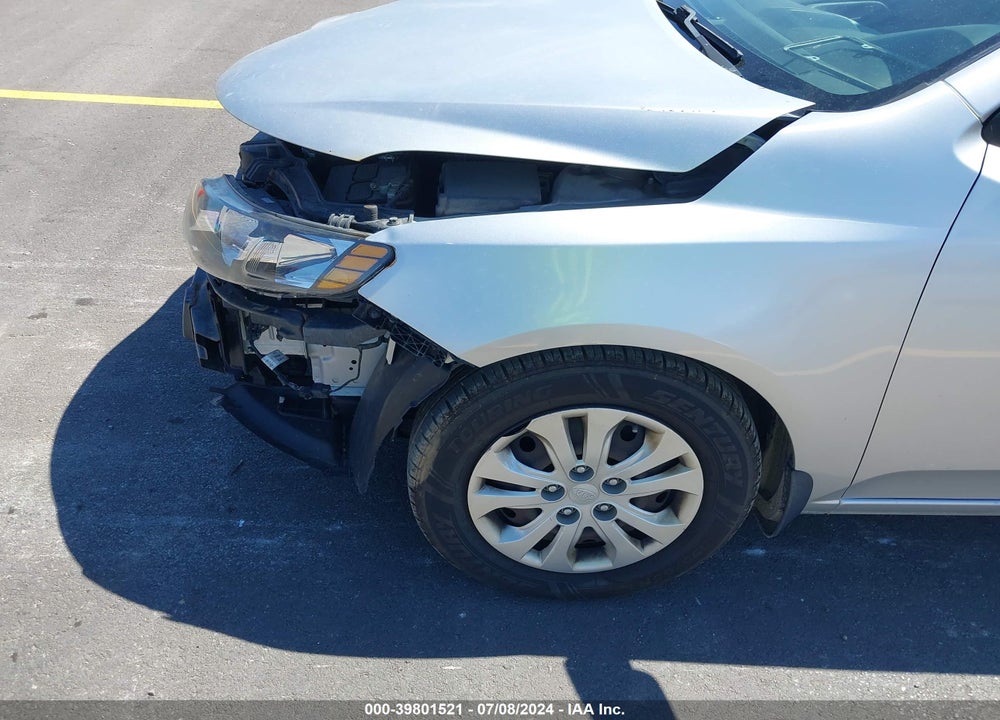 2012 KIA FORTE EX VIN: KNAFU4A29C5493381
