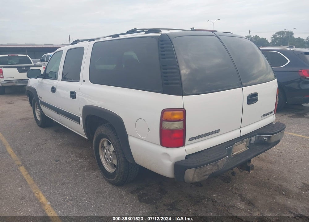 2000 CHEVROLET SUBURBAN 1500 LS VIN: 3GNFK16T0YG198010