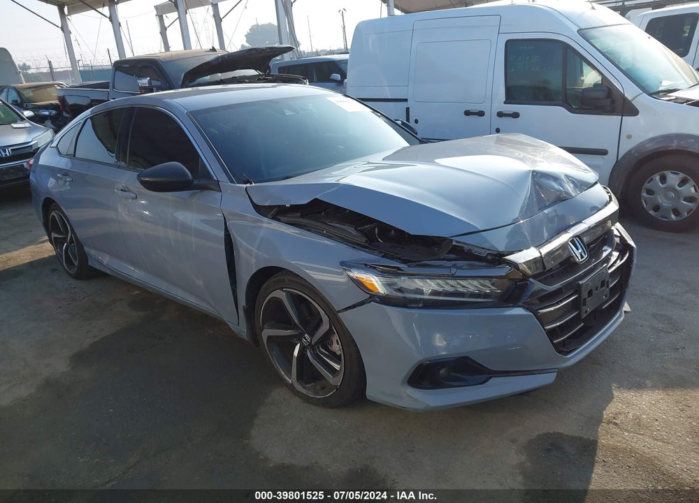 2021 HONDA ACCORD SPORT SPECIAL EDITION VIN: 1HGCV1F48MA114702