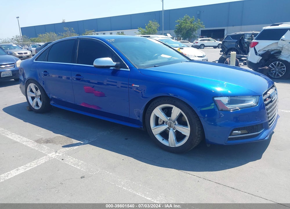 2015 AUDI S4 3.0T PREMIUM PLUS VIN: WAUBGAFL9FA005760