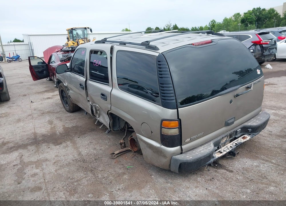 2003 CHEVROLET TAHOE LS VIN: 1GNEK13Z93R168775