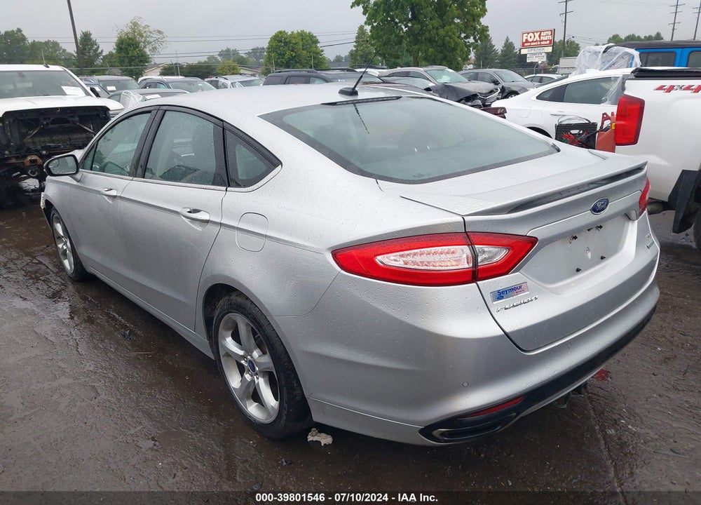 2016 FORD FUSION SE VIN: 3FA6P0H98GR155209