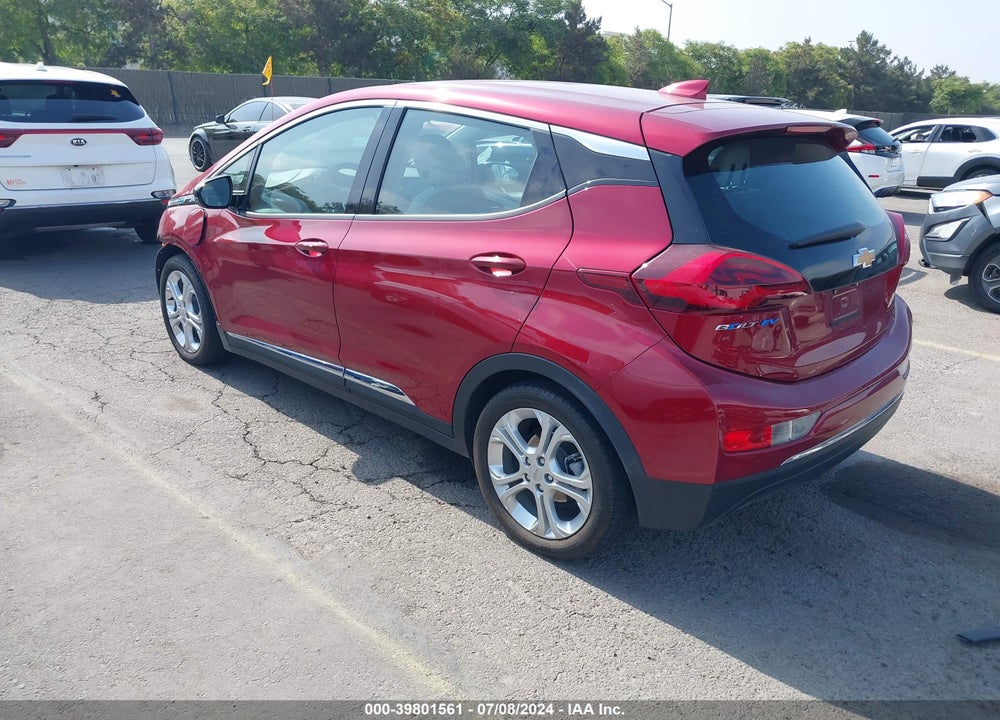 2021 CHEVROLET BOLT EV FWD LT VIN: 1G1FY6S01M4105284