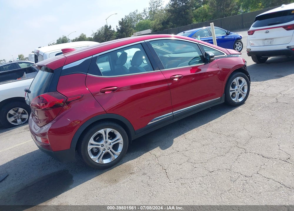 2021 CHEVROLET BOLT EV FWD LT VIN: 1G1FY6S01M4105284